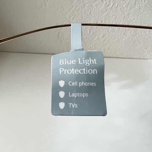 Diff Eyewear Reid Gold Round Blue Light Blocking Glasses New - Picture 8 of 11